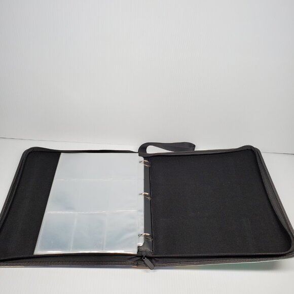 Moon Lab Studios TCG Zipper Binder Maltese Puppy Faces 20 Sleeves 9 Slots - Picture 7 of 7